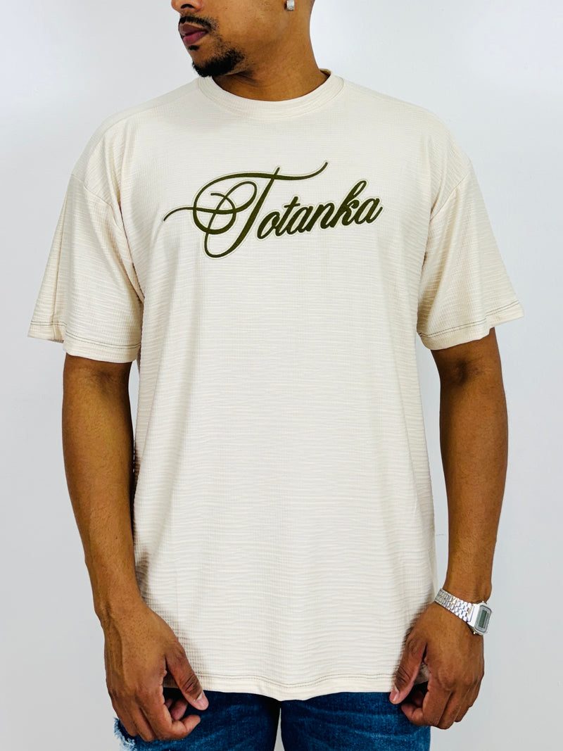 Camiseta Oversized Waffe Off White - Totanka