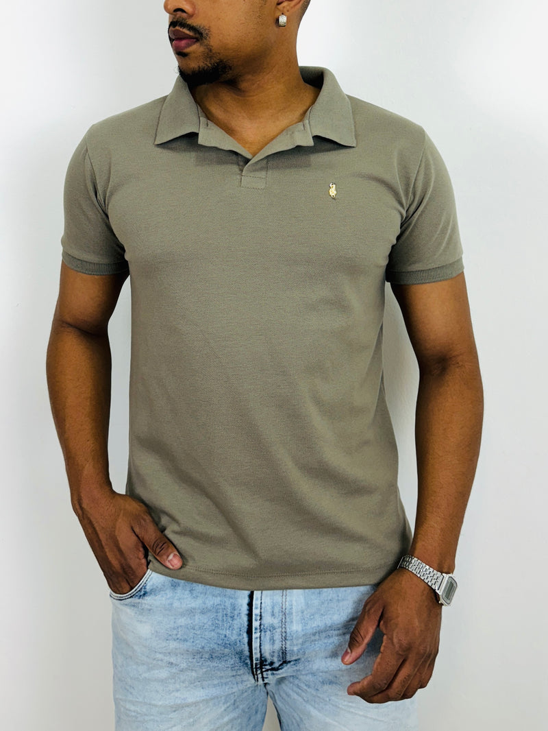 Camisa Polo c/ Pingente Verde - Vip