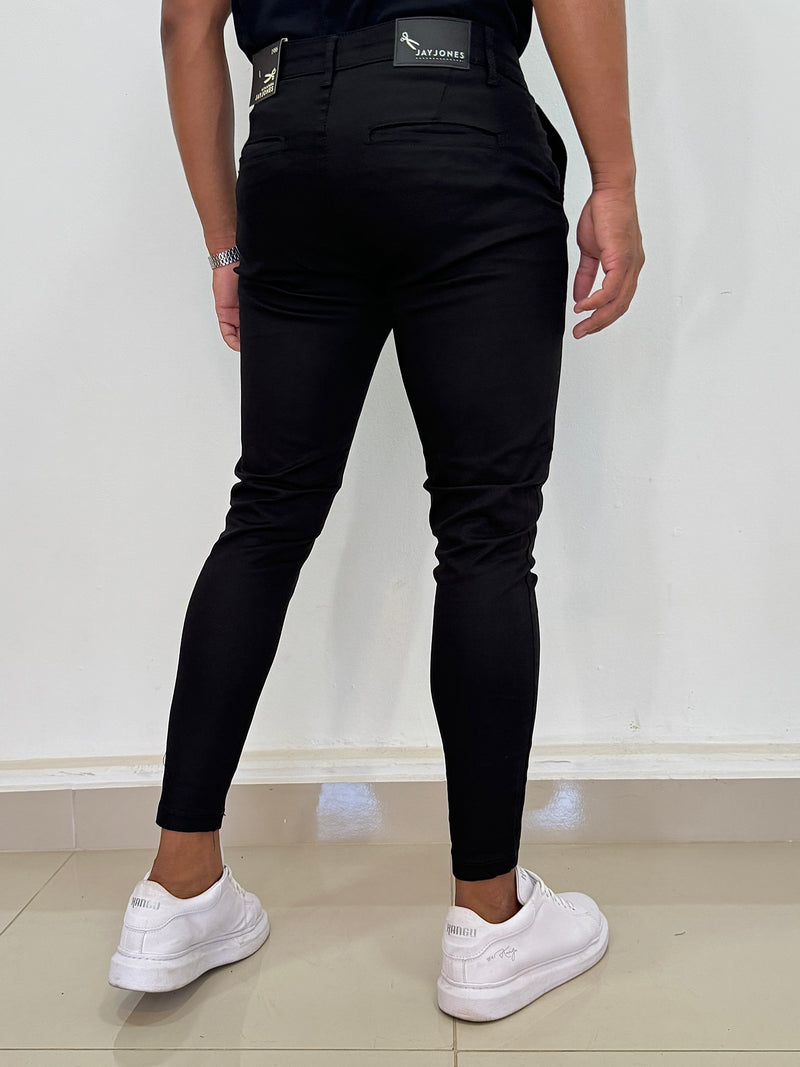 Calça Alfaiataria Skinny Preta - Jay Jones