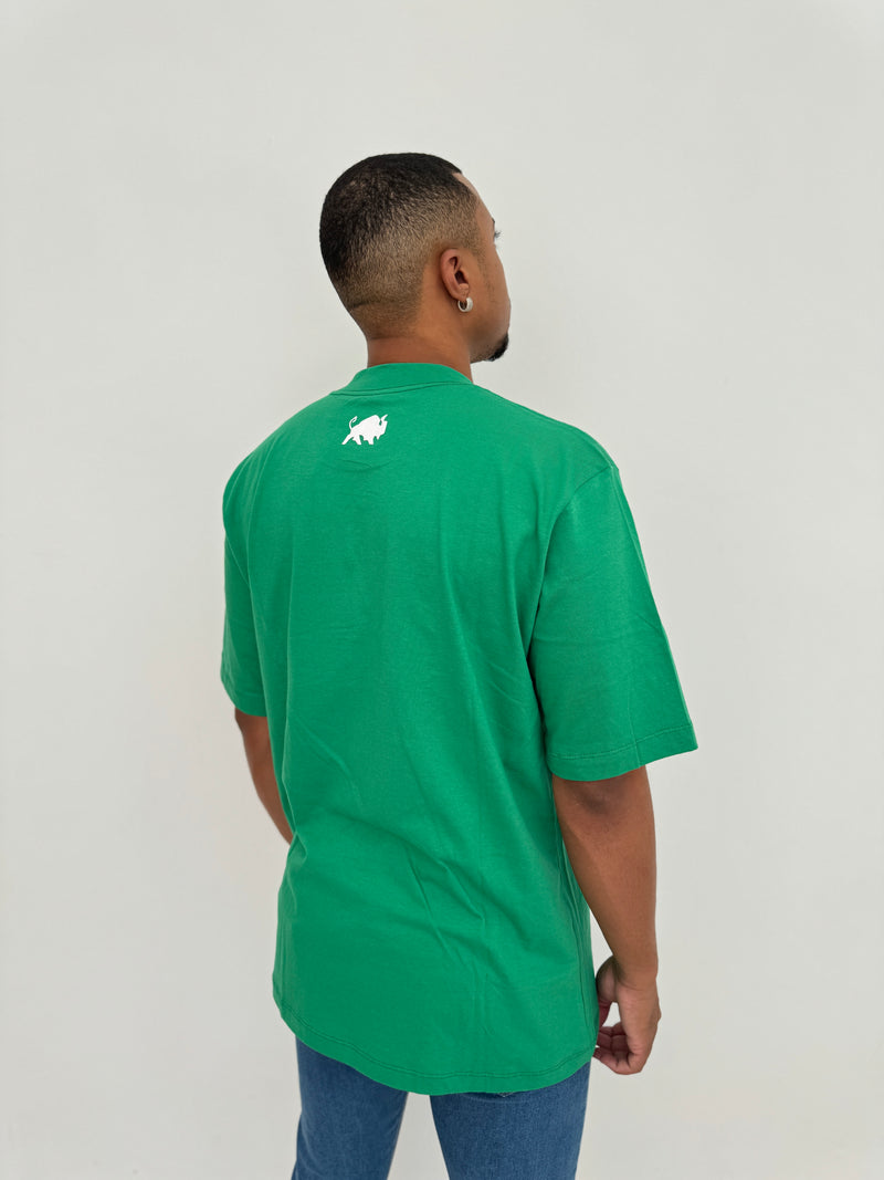 Camiseta Over Verde Bandeira - Effel