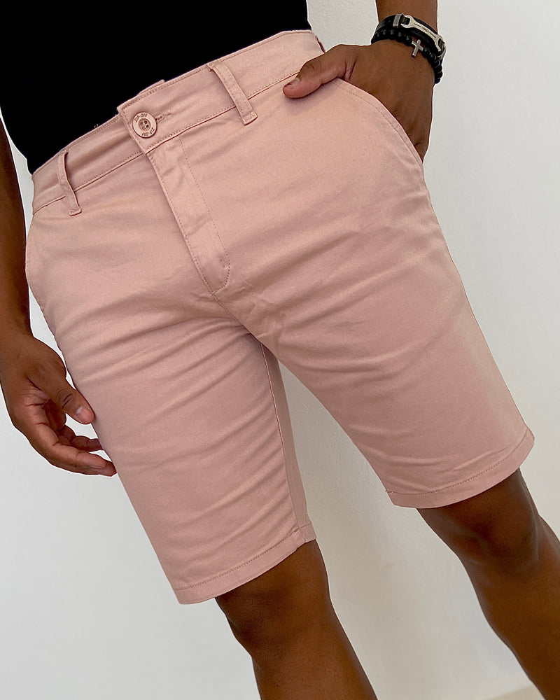 Bermuda Alfaiataria Rose  - Zip Off