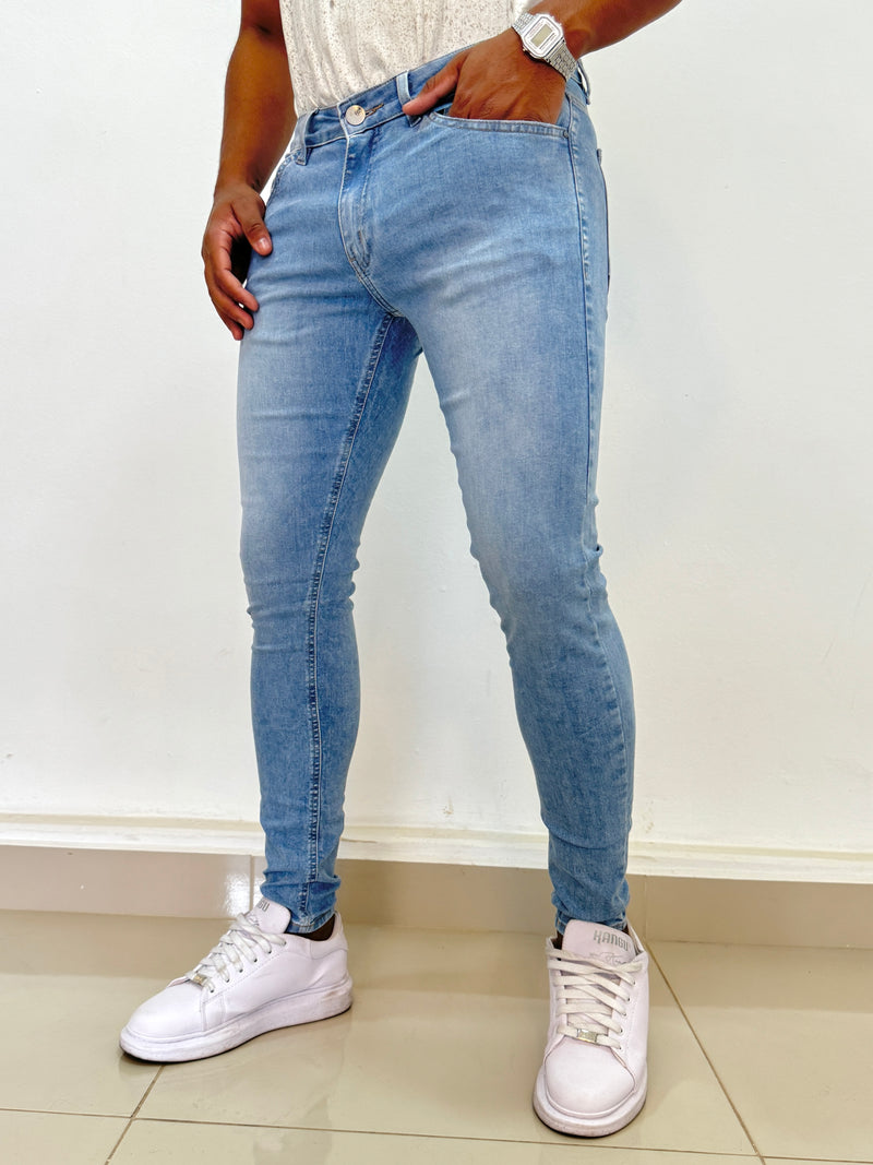 Calça Jeans Skinny Básica  - Zip Off