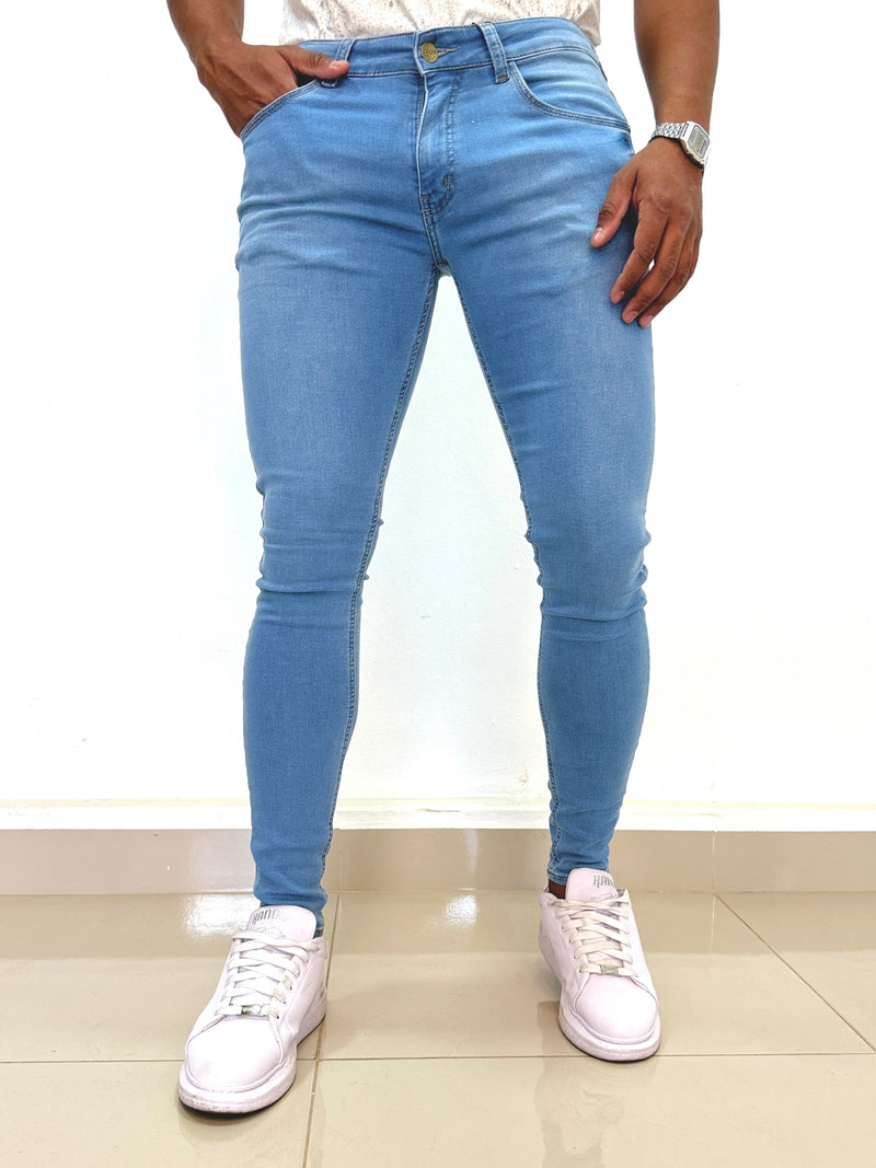 Calça Jeans Skinny Delave - Zip Off