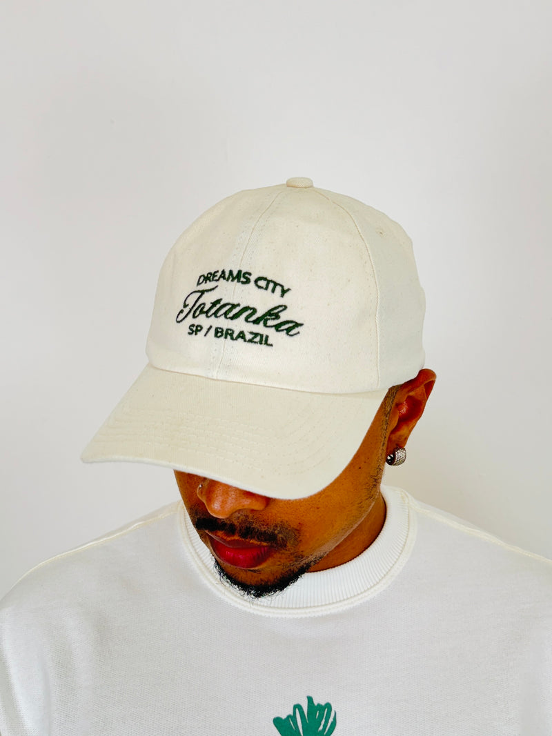 Boné Dad Hat Off White - Totanka