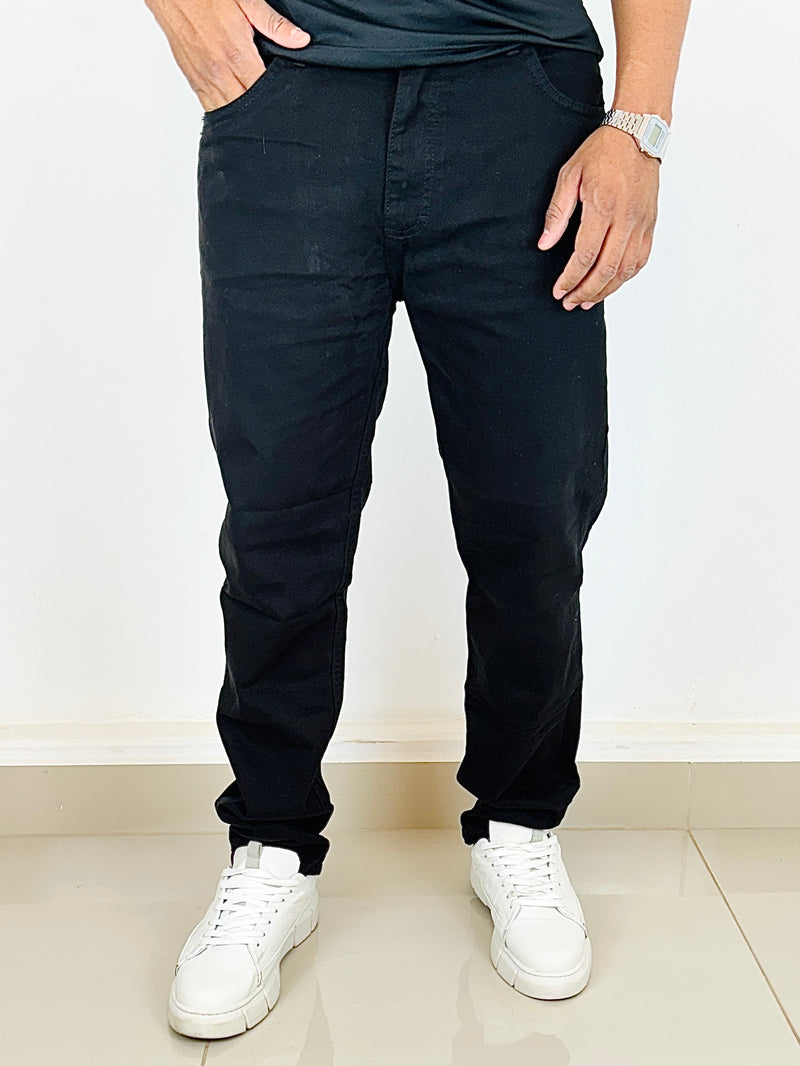 Calça Jeans Preta Reta - DGN