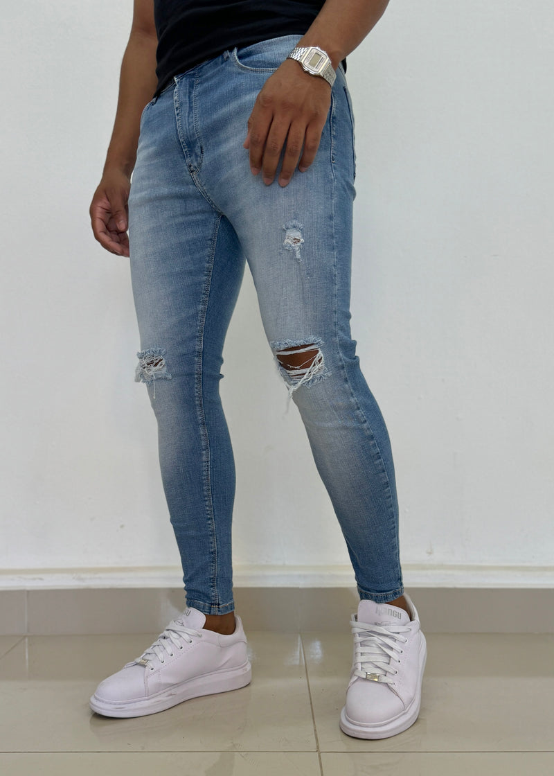 Calça Jeans Skinny Rasgo no Joelho - Jay Jones