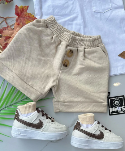 Conjunto Estilo Social Com Bata - Dmiss Baby